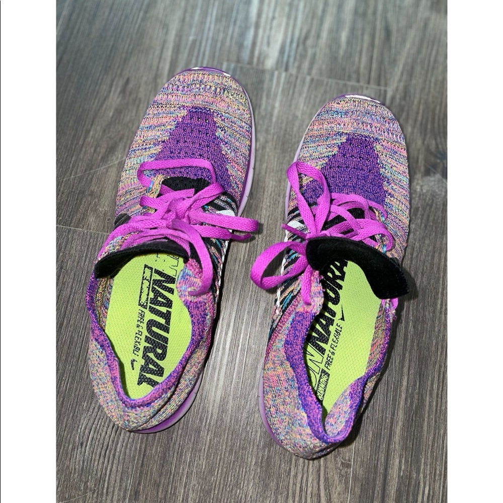 Purple (multi-color) Womens nike free run shoes